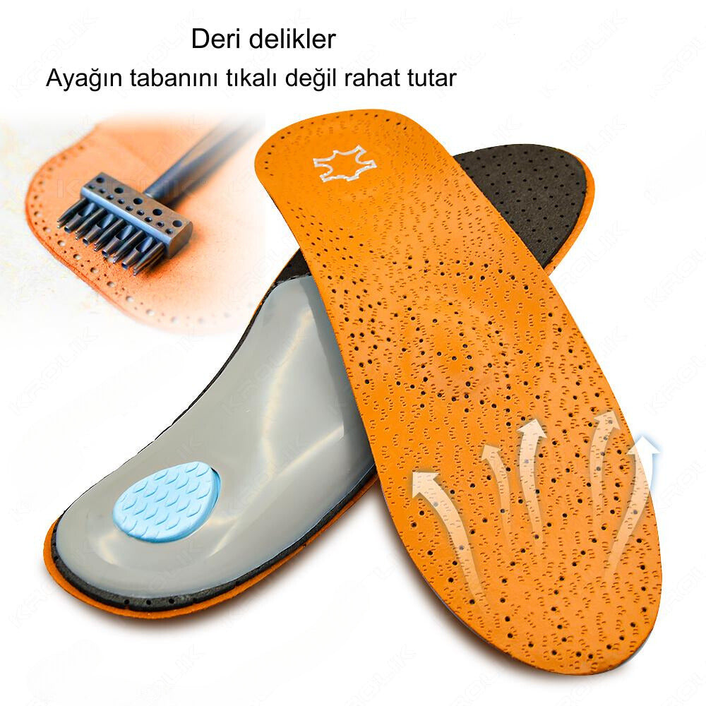 Antibakteriyel Ortopedik Deri Tabanlık