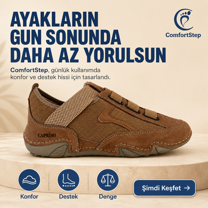 Relaxify ortopedik erkek deri ayakkabı