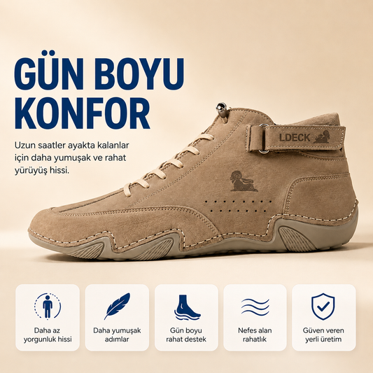 Vogldeck Deri  Nefes Alabilen Ortopedik Ayakkabı