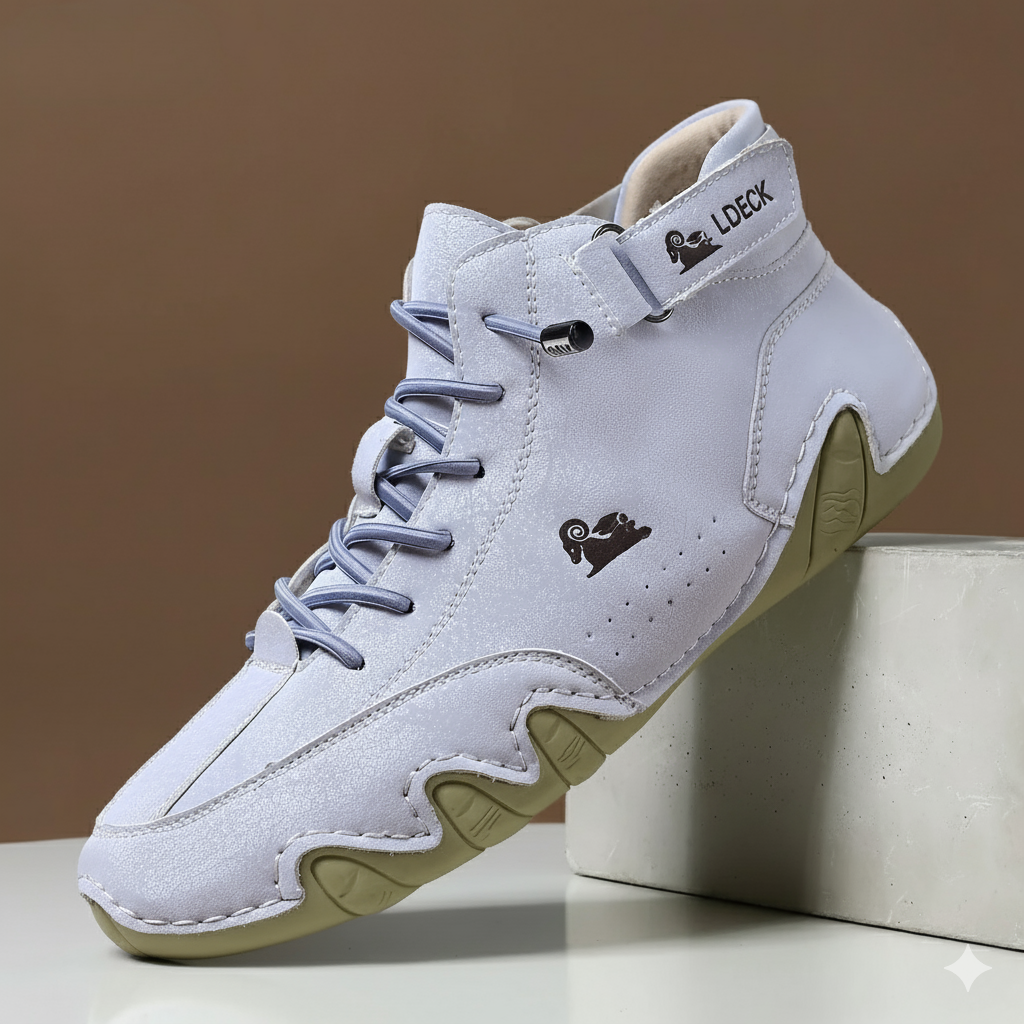 Vogldeck-Deri Su Geçirmez Nefes Alabilen Ortopedik Ayakkabı