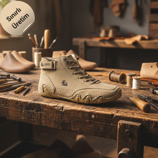 Vogldeck-Deri Su Geçirmez Nefes Alabilen Ortopedik Ayakkabı