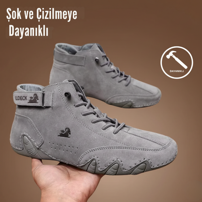 Vogldeck-Deri Su Geçirmez Nefes Alabilen Ortopedik Ayakkabı