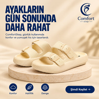 Comfort Çift Toka Terlik – gün sonunda daha rahat