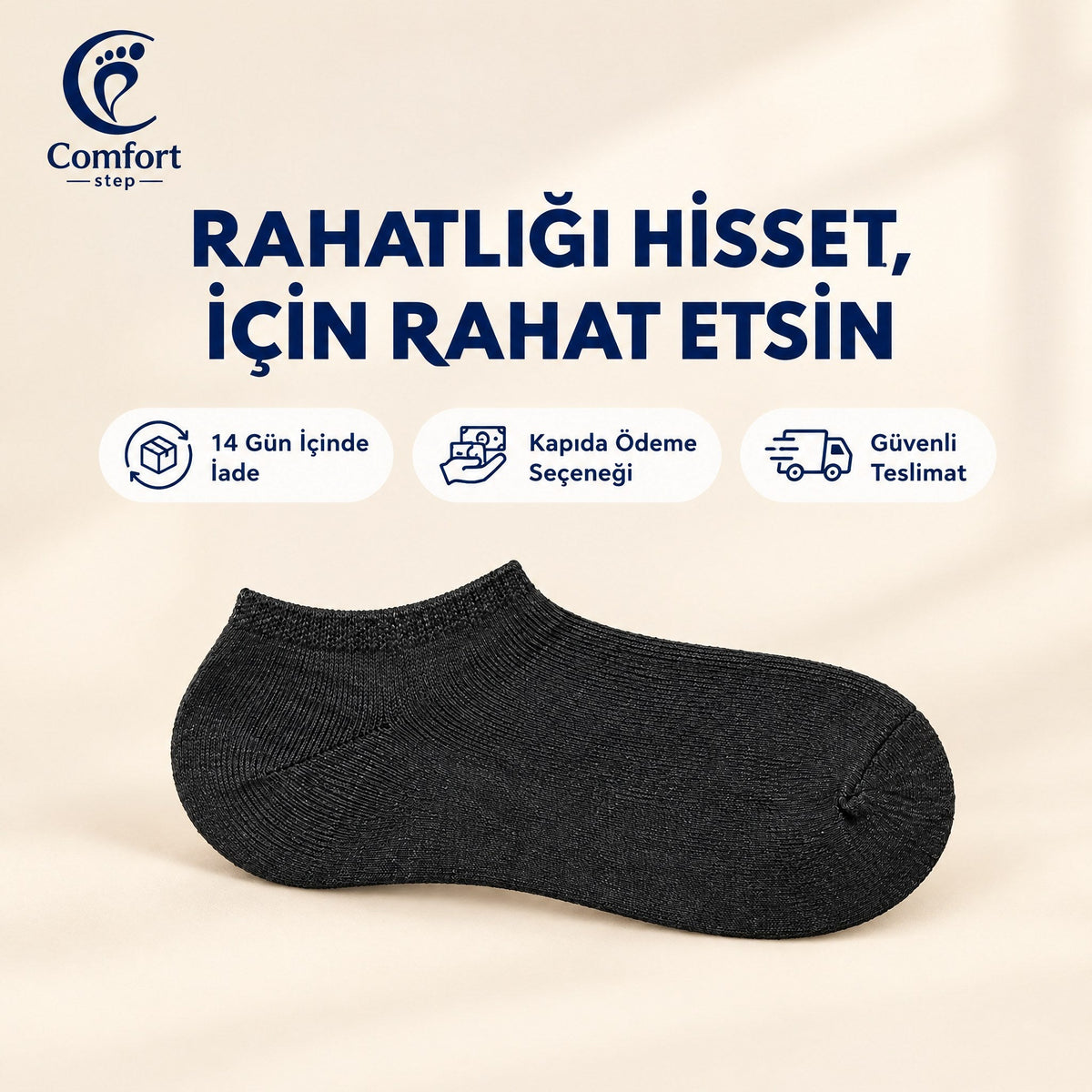 ComfortStep Çoraplar – 14 gün iade, kapıda ödeme, güvenli teslimat