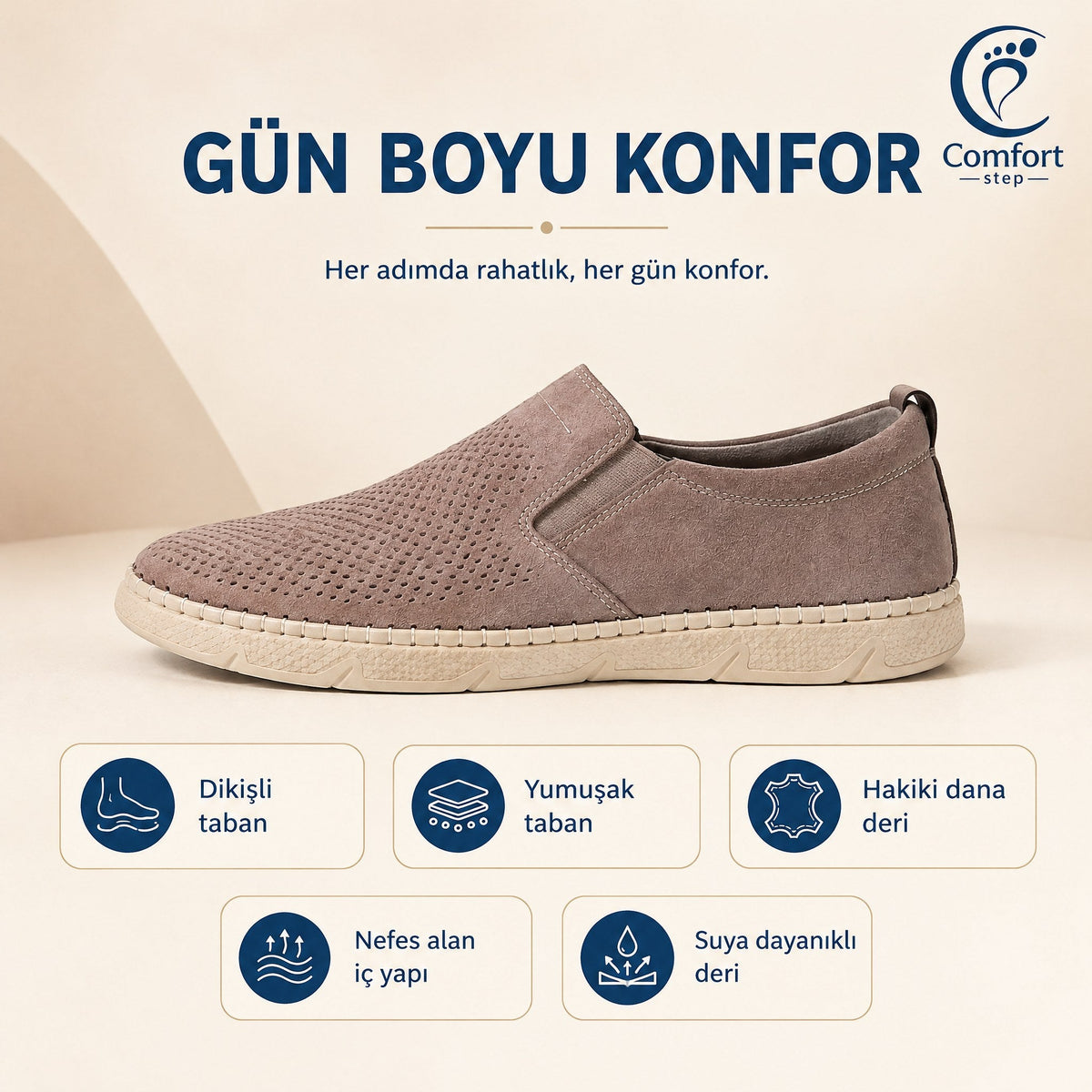 Comfort Dikişli Taban – gün boyu konfor özellikleri