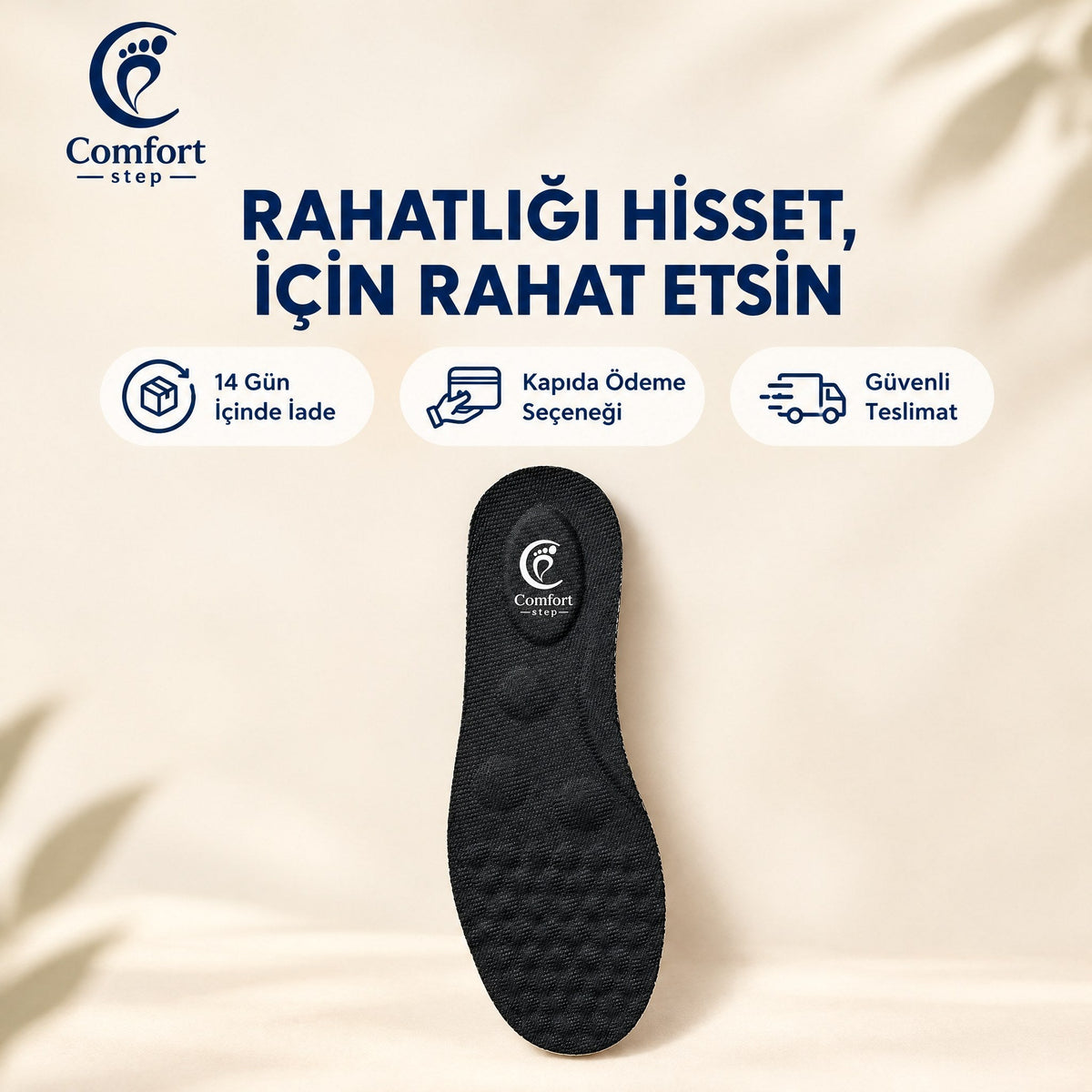 Comfort Tabanlık – 14 gün iade, kapıda ödeme, güvenli teslimat